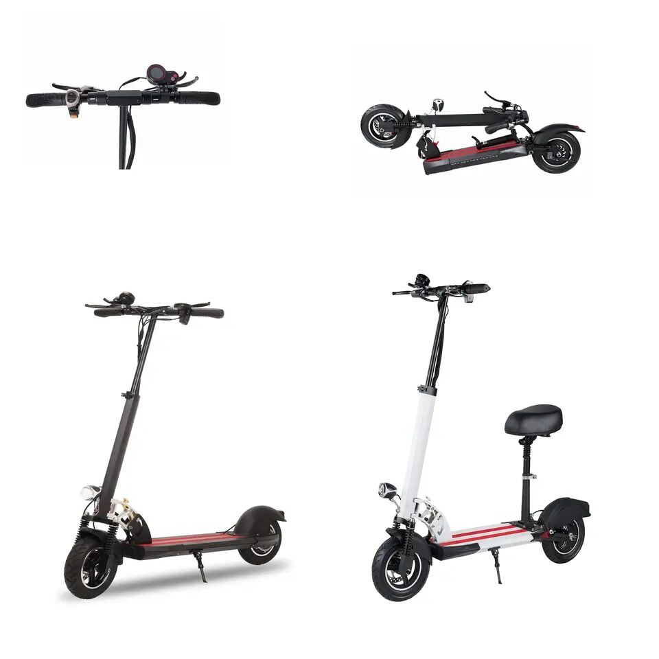 2023 New Adult White E-scooter With Single Light And Two Wheel Electric ...