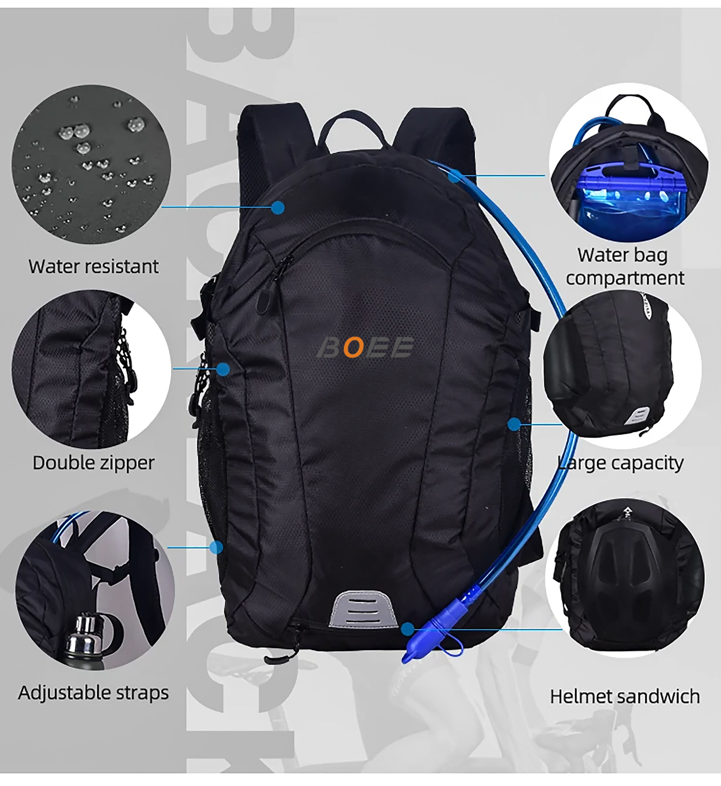 Buy Wholesale China Big Capacity Water Flask Backpack Waterproof