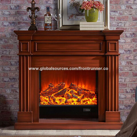 Fabricante de Muebles de Madera con Auditoría de Fábrica BSCI, Exportador de Marcos de Chimenea de Madera, Mesa Consola con Marco de Chimenea, Muebles KD