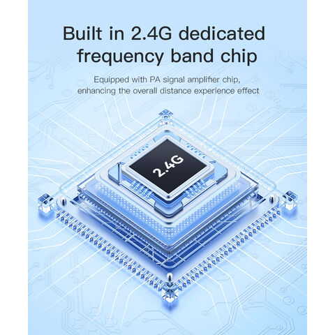 Microphone MEMS sans fil portable Yesido avec réduction du bruit, transmission sans fil, capture vocale à 360° et port de transmission Type-C