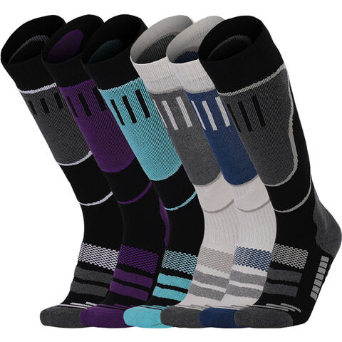 Chaussettes de sport d'hiver ski snowboard respirantes et chaudes X Socks