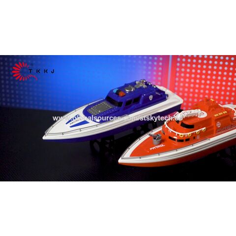 Remote Control Boat, RC Boat for Kids & Adults - 15 Km/h Fast RC Speed Boat  2.4 Ghz Rechargeable Electric Toy Boats for Water Pool Lake Gifts Water