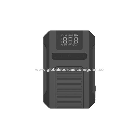 Achetez en gros Portable 5000mah Batterie Lithium Voiture Pneu Gonfleur  Roue Gonfleur Pour Voiture & Vélo Chine et Pompe à 17.8 USD