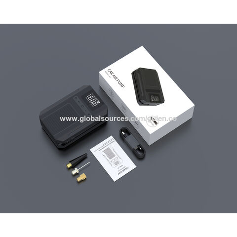 Achetez en gros Portable 5000mah Batterie Lithium Voiture Pneu Gonfleur  Roue Gonfleur Pour Voiture & Vélo Chine et Pompe à 17.8 USD