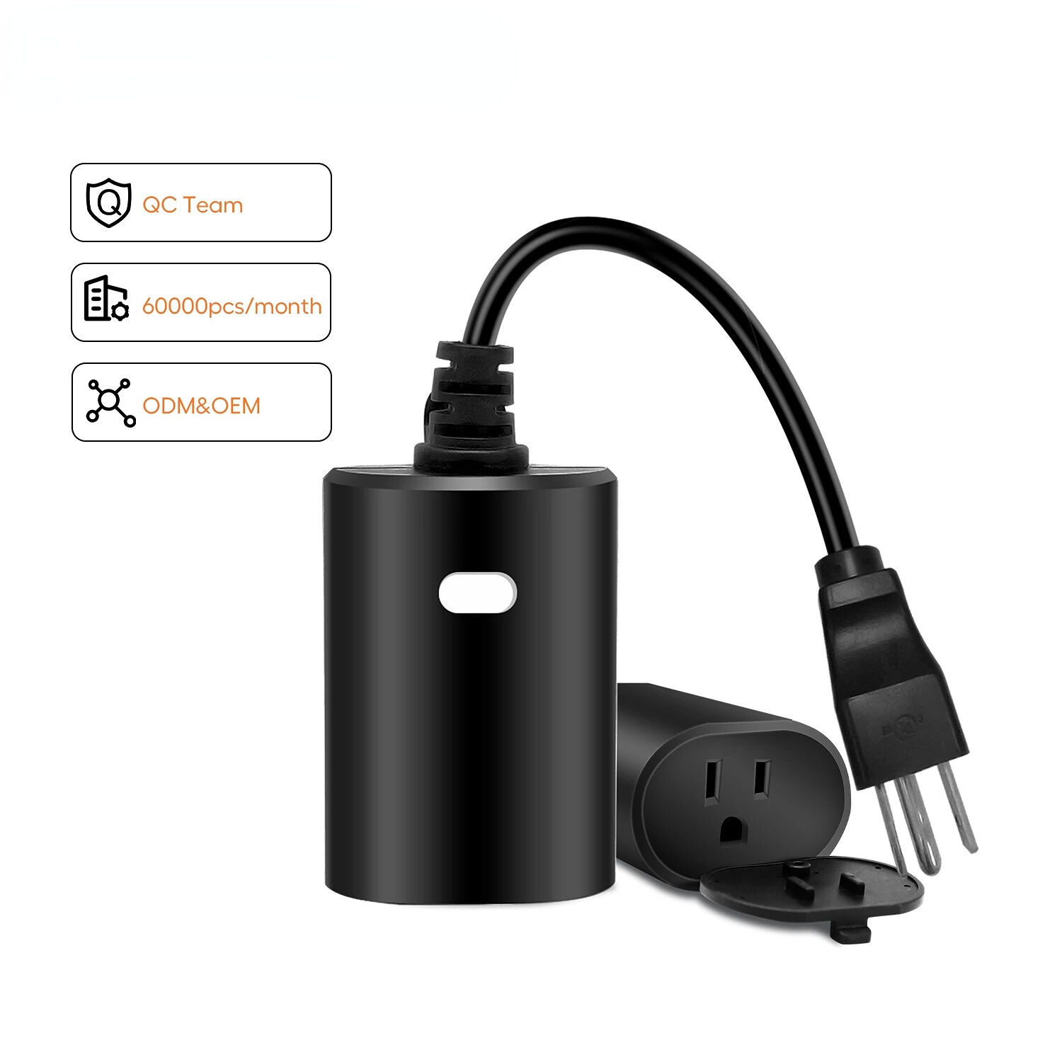 Minoston Outdoor Smart Plug, IP65 Waterproof, Wi-Fi Heavy Duty