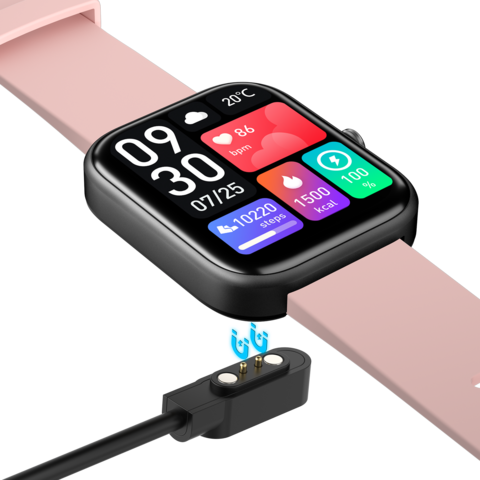 Reloj inteligente para mujer (marcación/respuesta de llamada), pantalla  táctil completa, reloj inteligente para teléfonos Android e iOS,  impermeable