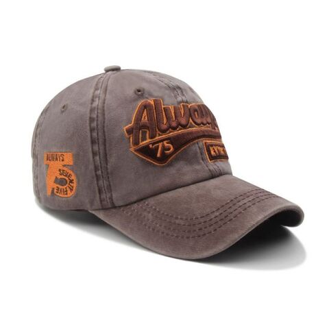 Casquettes de baseball brodées pour hommes et femmes, sports de plein air, chapeaux de soleil, casquettes de baseball lavées