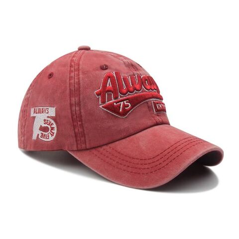 Casquettes de baseball brodées pour hommes et femmes, sports de plein air, chapeaux de soleil, casquettes de baseball lavées