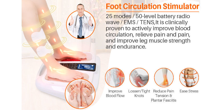 Dastoeji Foot Massager For Pain And Circulation Ems And Tens | Desertcart