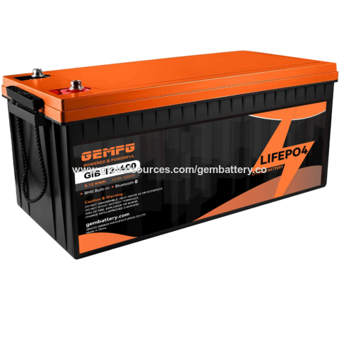 LiTime 51,2V 100Ah LiFePO4 Lithium Batterie mit 64 Zellen & 1