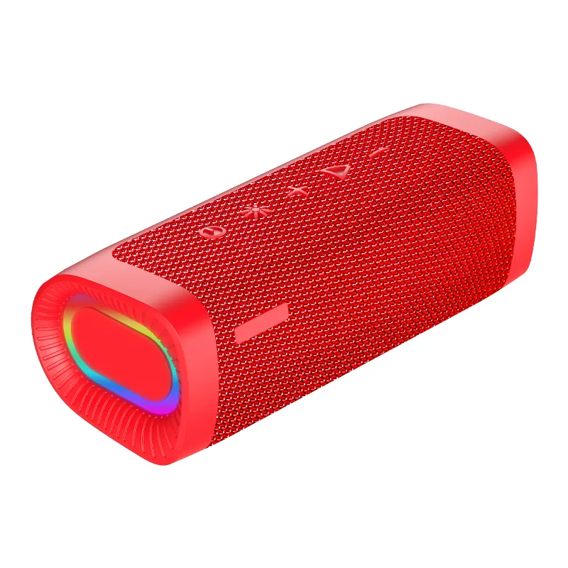 Altavoz Bluetooth portátil impermeable, micrófono inalámbrico IPX7 60W RGB  luz sonido estéreo para exteriores, altavoz pequeño y grande para fiesta en