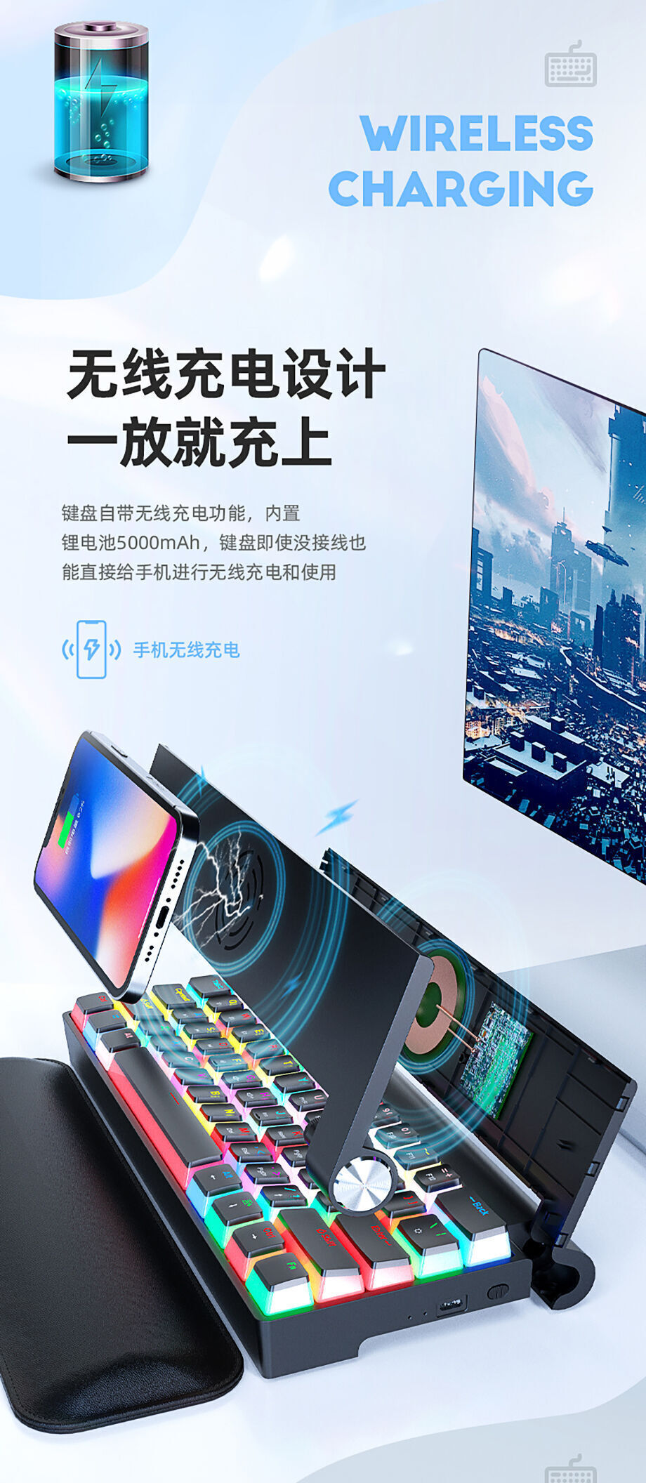 Buy Wholesale China Bsun Mechanical Gaming Keyboard, Rgb Light, Wired ...