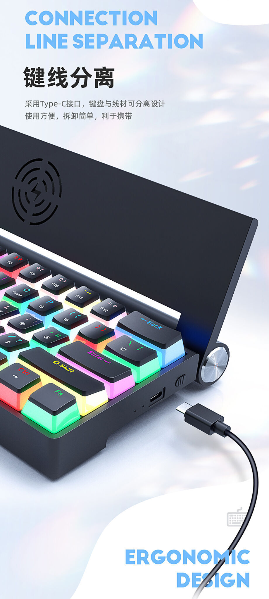 Buy Wholesale China Bsun Mechanical Gaming Keyboard, Rgb Light, Wired ...
