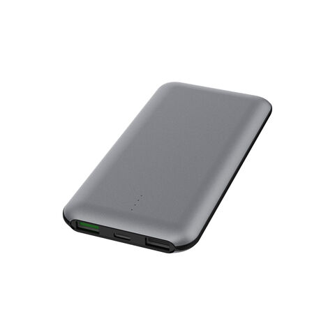 Power banks & Chargers: 10000mAh 9mm Wireless Magnetic Power Bank Grey