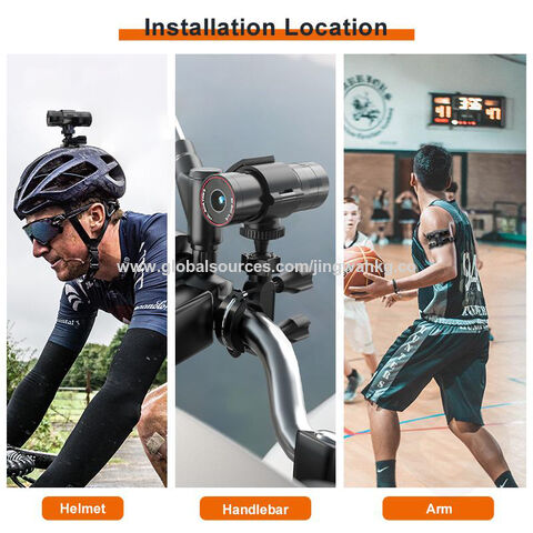 Action Camera Cycling Bike Camera 1080P HD - Handlebar Mount Action ...