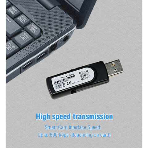 Lecteur de carte SIM externe intelligent, USB 2.0, TF, lecteur de