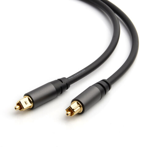 BlueRigger Premium Digital Optical Audio Toslink Cable - with 24K Gold –  Bluerigger