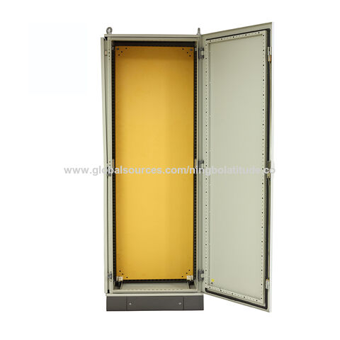 Armário exterior ereto IP55 600 - 1200mm da largura do assoalho laminado do armário do cerco da rede de aço