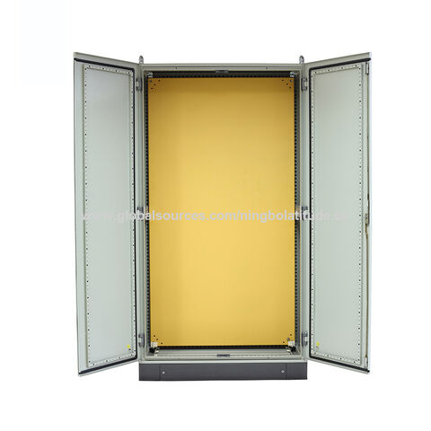 Armário exterior ereto IP55 600 - 1200mm da largura do assoalho laminado do armário do cerco da rede de aço