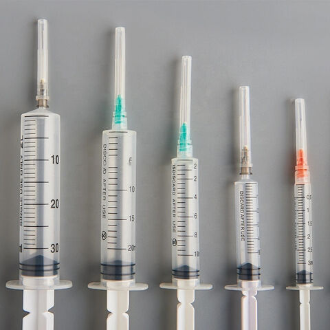 Chine Seringues d'injection de plastique médical Fournisseurs