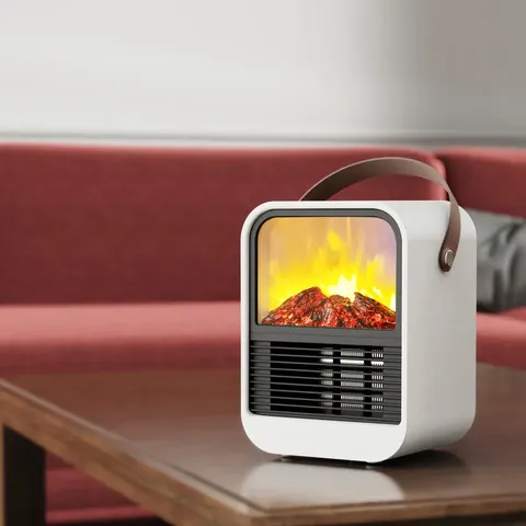 Mini chauffe-ventilateur 3D Flame chauffe-ventilateur chauffant petit  chauffage électrique avec ventilateur fabricant