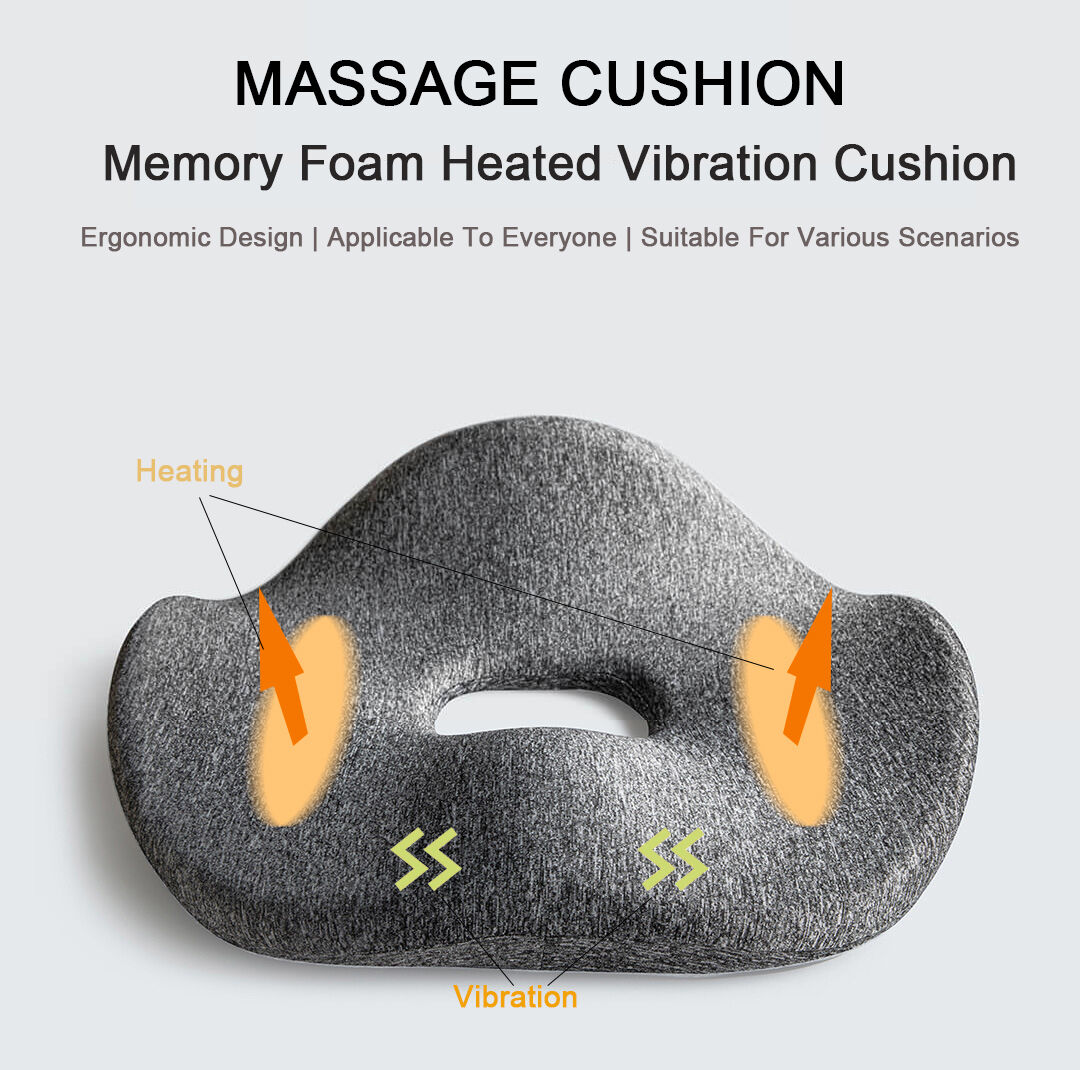 Memory Foam Sitzkissen Orthopädisches Kissen Steißbein Bürostuhl Kissen  Unterstützung Taille Rückenkissen Autositz Hüfte Massage Pad Sets