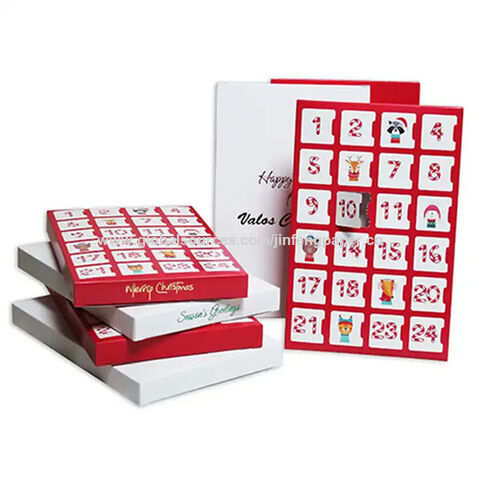 Acheter Calendrier de l'Avent de Noël Puzzle Boîte aveugle Cadeau surprise  pour enfants Nouvel An Calendrier de compte à rebours de 24 jours Cadeau de  puzzle de compte à rebours de Noël