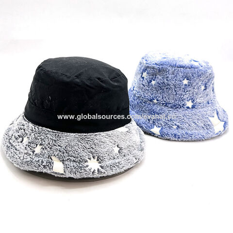 Chapeaux D'Hiver Pour Femmes  Chapeau Seau Moelleux Pour Femme