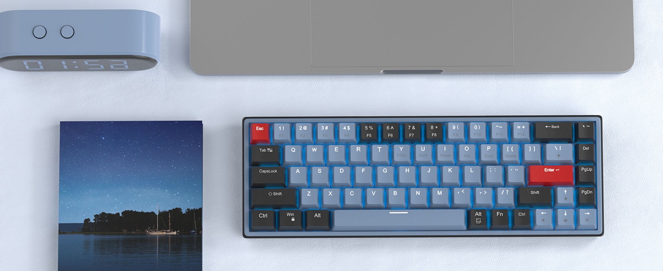 Buy China Wholesale Magegee Sky68 65% Mechanical Gaming Keyboard, 68 ...