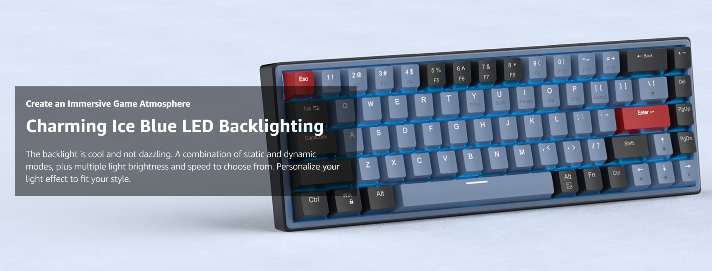 Buy China Wholesale Magegee Sky68 65% Mechanical Gaming Keyboard, 68 ...