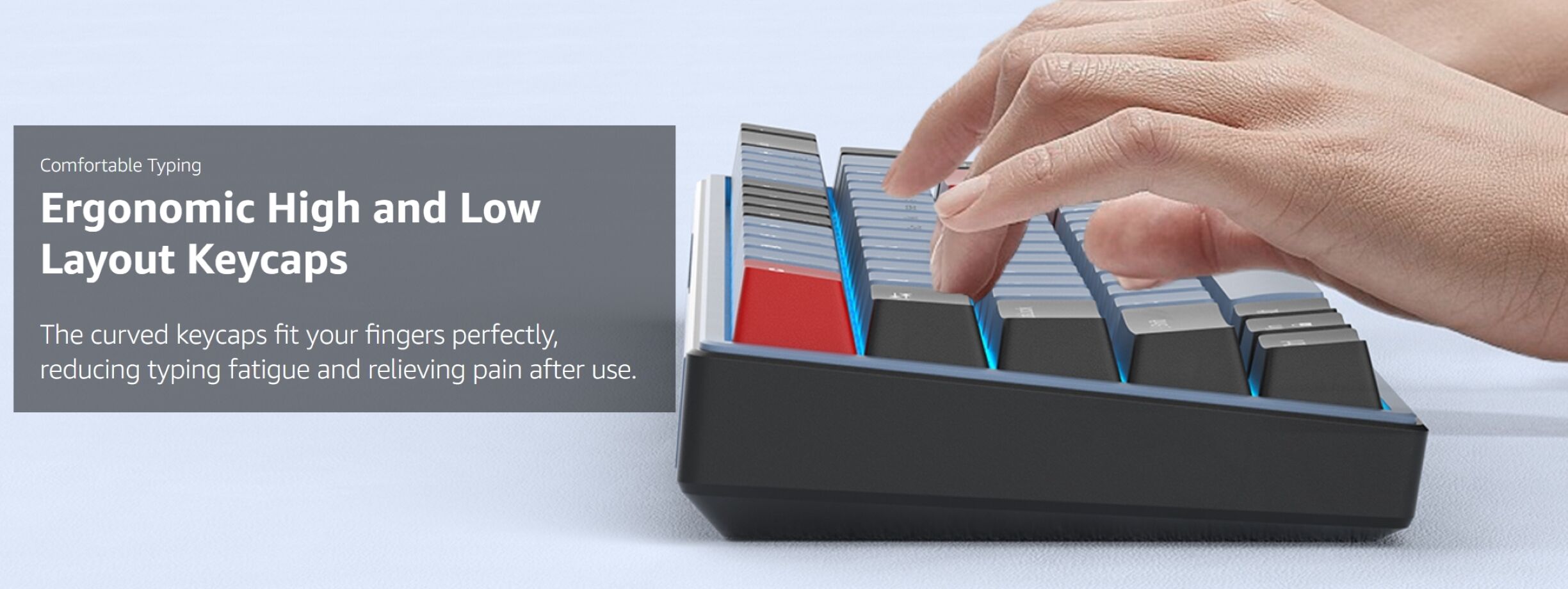 Buy China Wholesale Magegee Sky68 65% Mechanical Gaming Keyboard, 68 ...