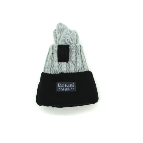 Warme Winterhandschuhe aus zweilagigem Wollstrick mit Thinsulate-Baumwolle