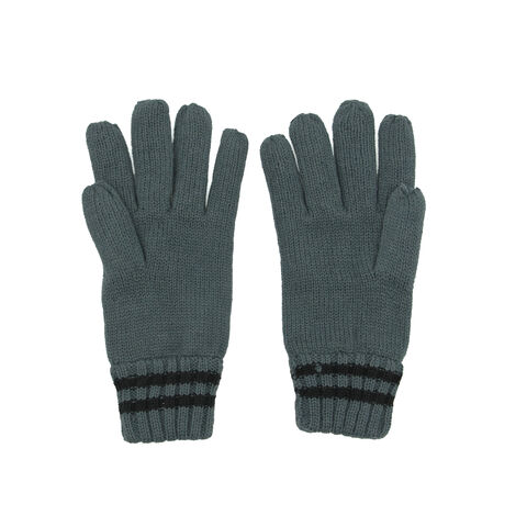 Warme Winterhandschuhe aus zweilagigem Wollstrick mit Thinsulate-Baumwolle