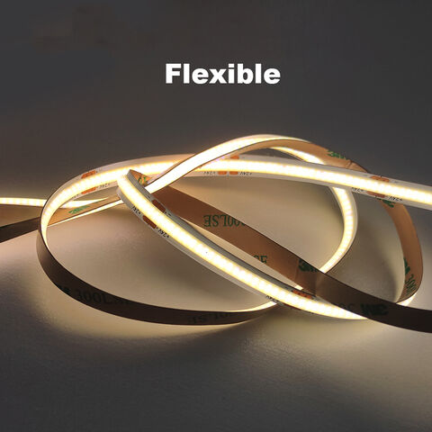 Ultra Flexible White LED Strip - 480 LEDs per meter - 5m long