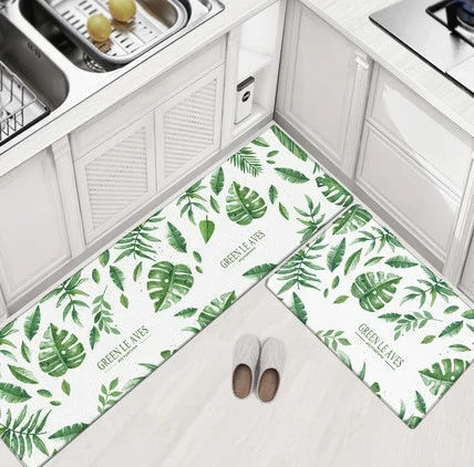 Factory Supply Oil-Proof PVC PU Foam Feet Standing Kitchen Floor Mat Water  Proof Household Use Non Slip Kitchen Bathroom Mat - China Absord Floor Rug  and Bathroom Rug price