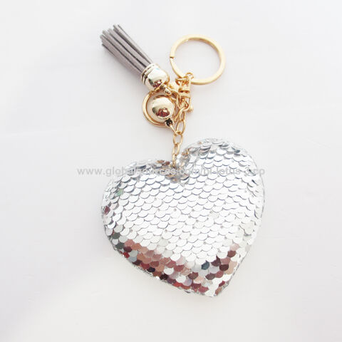 Buy Wholesale China Wholesale High Quality New Design Cheap Custom Keyring  Keychain Sequin Four-leaf Clover Sparkling Keychain Keychain Clips &  Keychain at USD 0.85