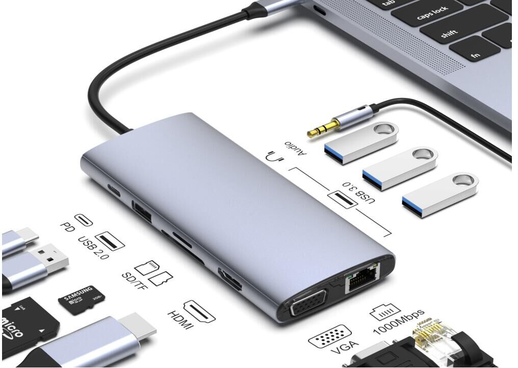 Type Hub Buy Wholesale China Type C Hub For Laptop Docking Station 4k 30hz Gen2 ...
