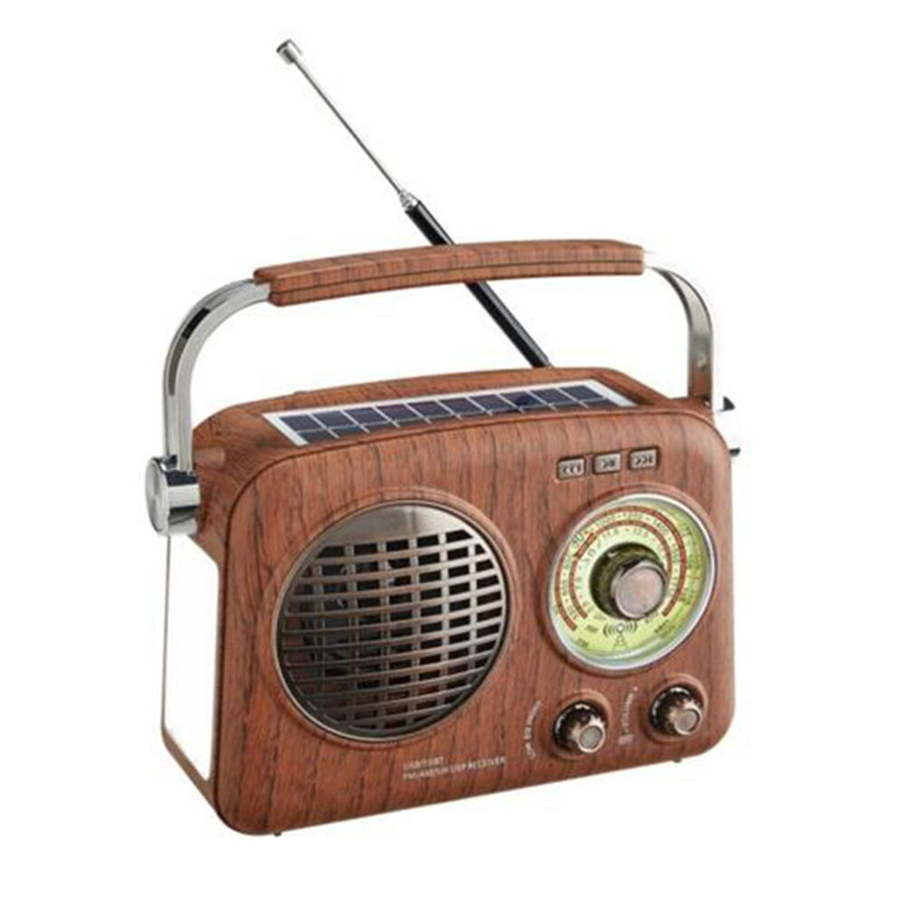 Radio portable AM FM à ondes courtes : radio à piles ou radio à