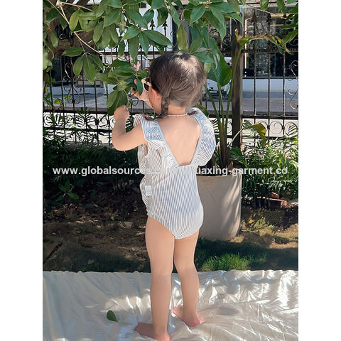 Cute Baby In Bikini 3-6 Month Swimsuit Girl Adorable 3-Piece