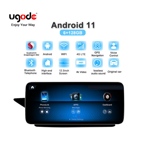 GPS Android 4G LTE Mercedes Clase E Coupe pantalla 10,25