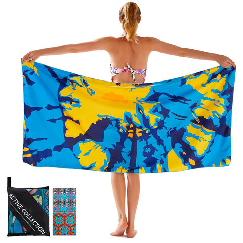 Turkish Beach Towel, 100% Cotton, Prewashed, 38 x 70 Inches