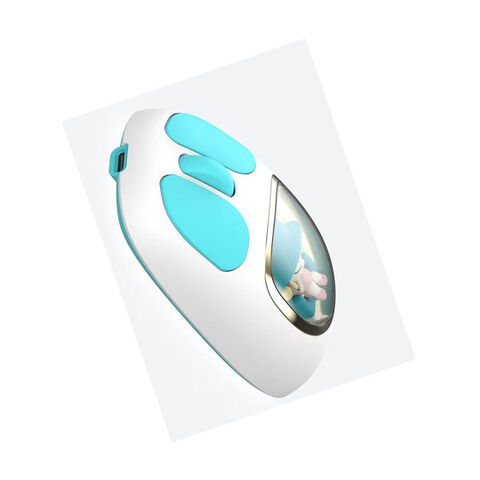 Souris Bluetooth optique à clic silencieux - Blanche