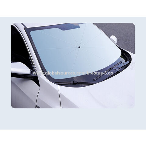 Parapluie pare-soleil de pare-brise de voiture, pare-brise de voiture  pliable Housse de pare-soleil pour bloc de rayons UV et protection contre  la chaleur solaire