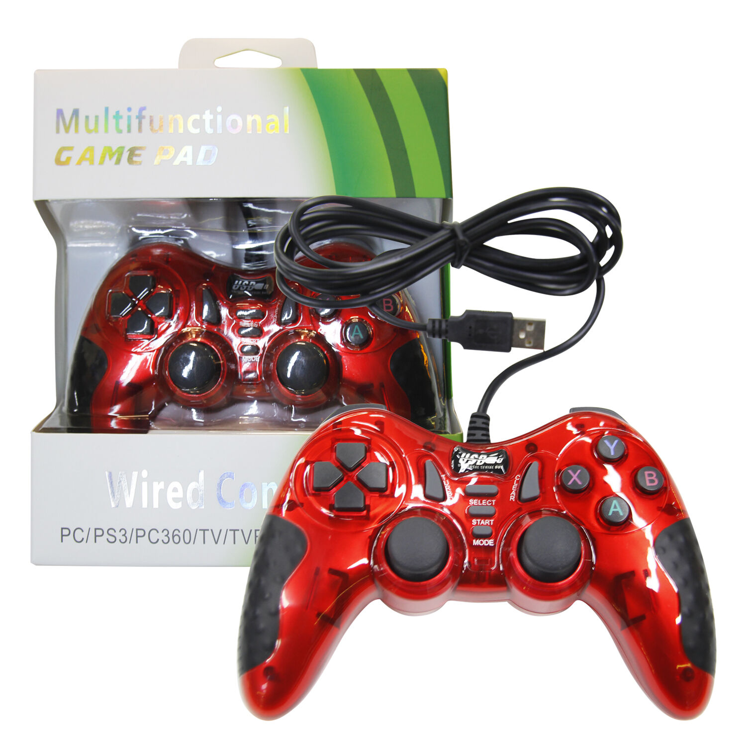 Topwolf High Quality Pc/ps3/pc360/tv/tv Box/android Wired Topwolf High Quality Pc/ps3/pc360/tv/tv Box/android Wired