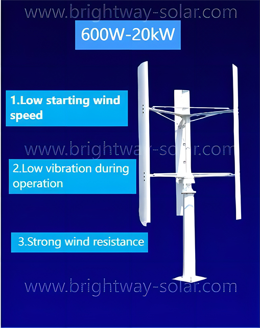 Buy Wholesale China Brightway 10kw Home Use Vertical Axis Wind Turbine ...