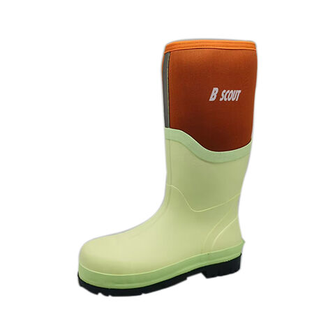 Custom New Design Comfortable Durable Rubber Half Neoprene Fishing Boots -  China Rubber Boots and Waterproof Boots price
