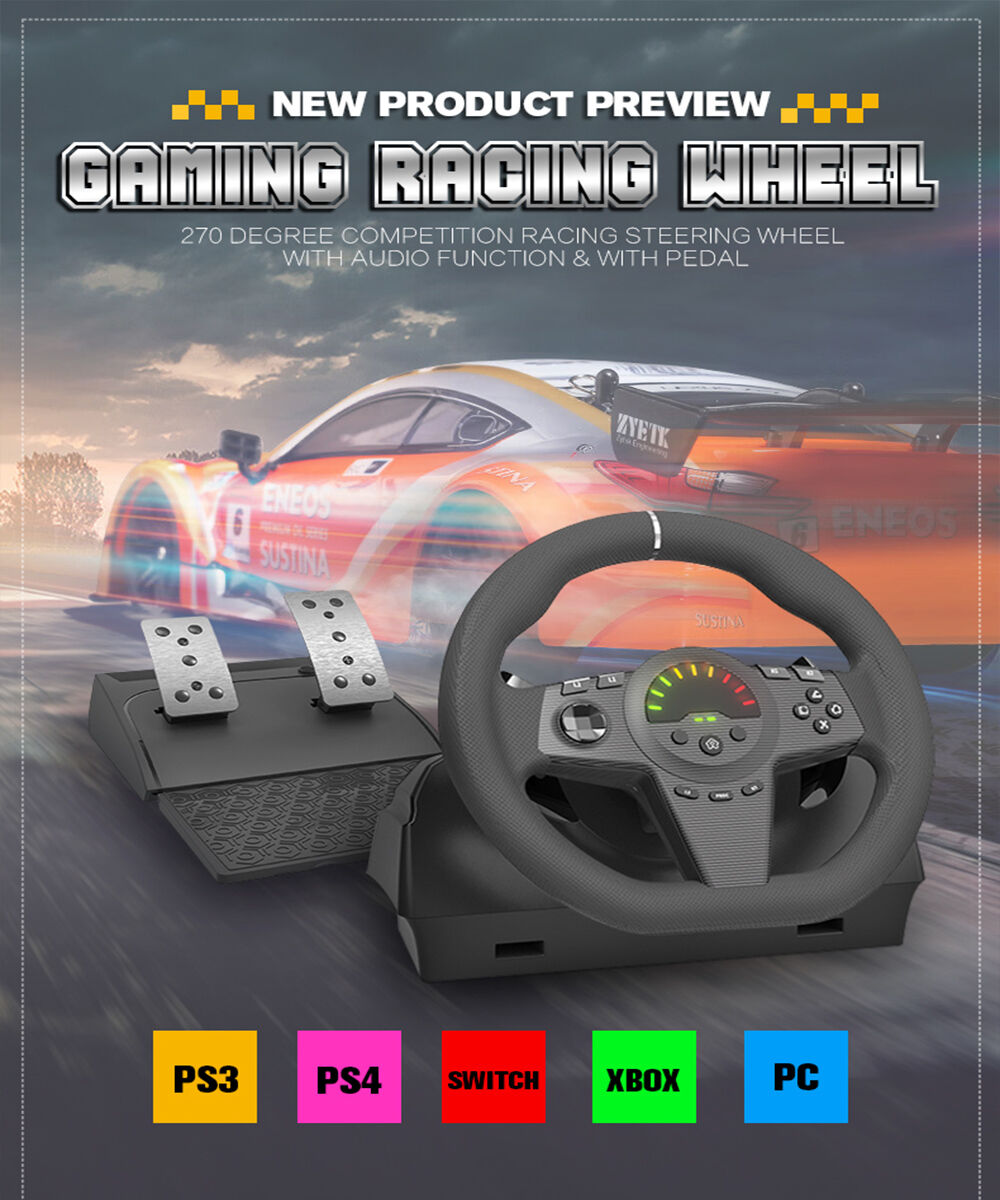 Buy Wholesale China Topwolf New Product V9 Gaming Racing Wheel 270 ...