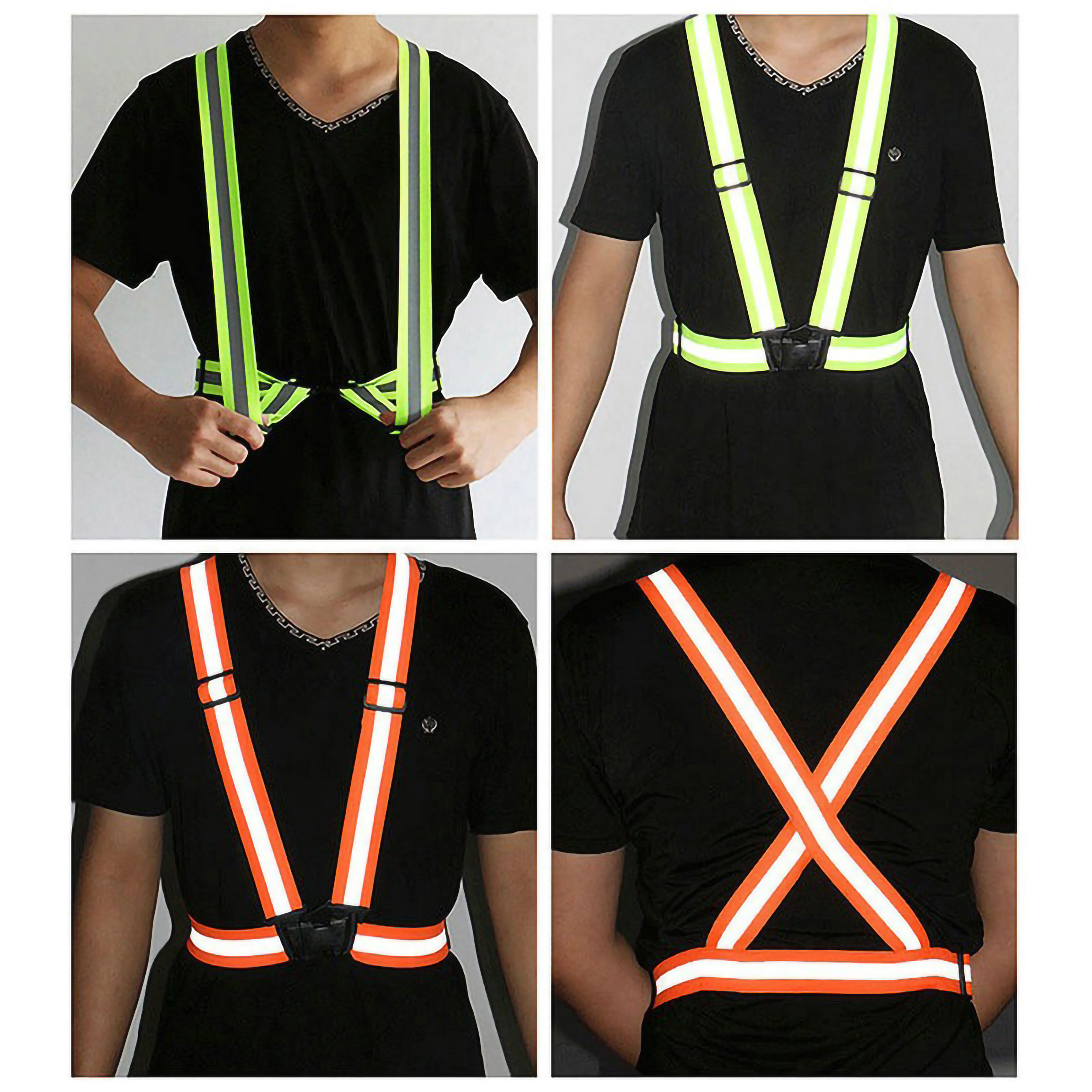 Buy Wholesale China Customized Printing Reflective Running Safety Vests