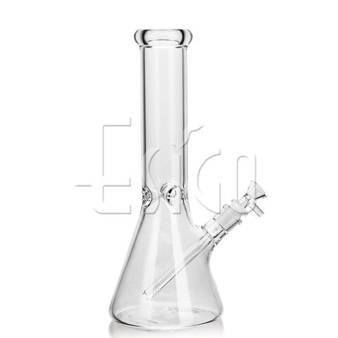 10 inch Heavy Thick Glass Bong Water Pipe Hookah with Spinning