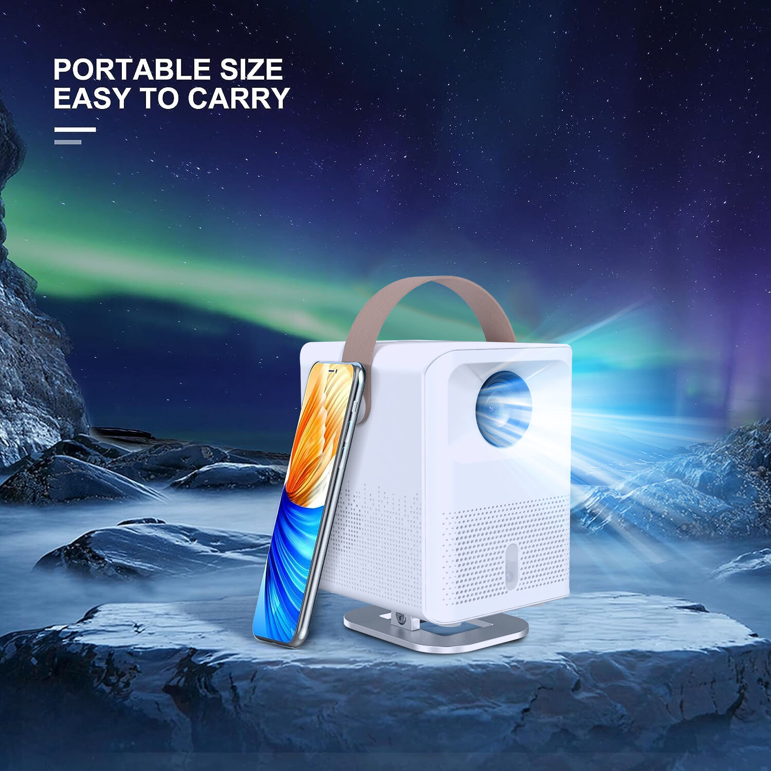 Auto Focus Projector Zoom Function 1080p Home Theater Projectors Wifi